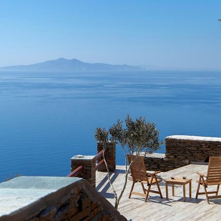 Acron Andros - Luxury Villa With Private Pool Korthio Exterior photo